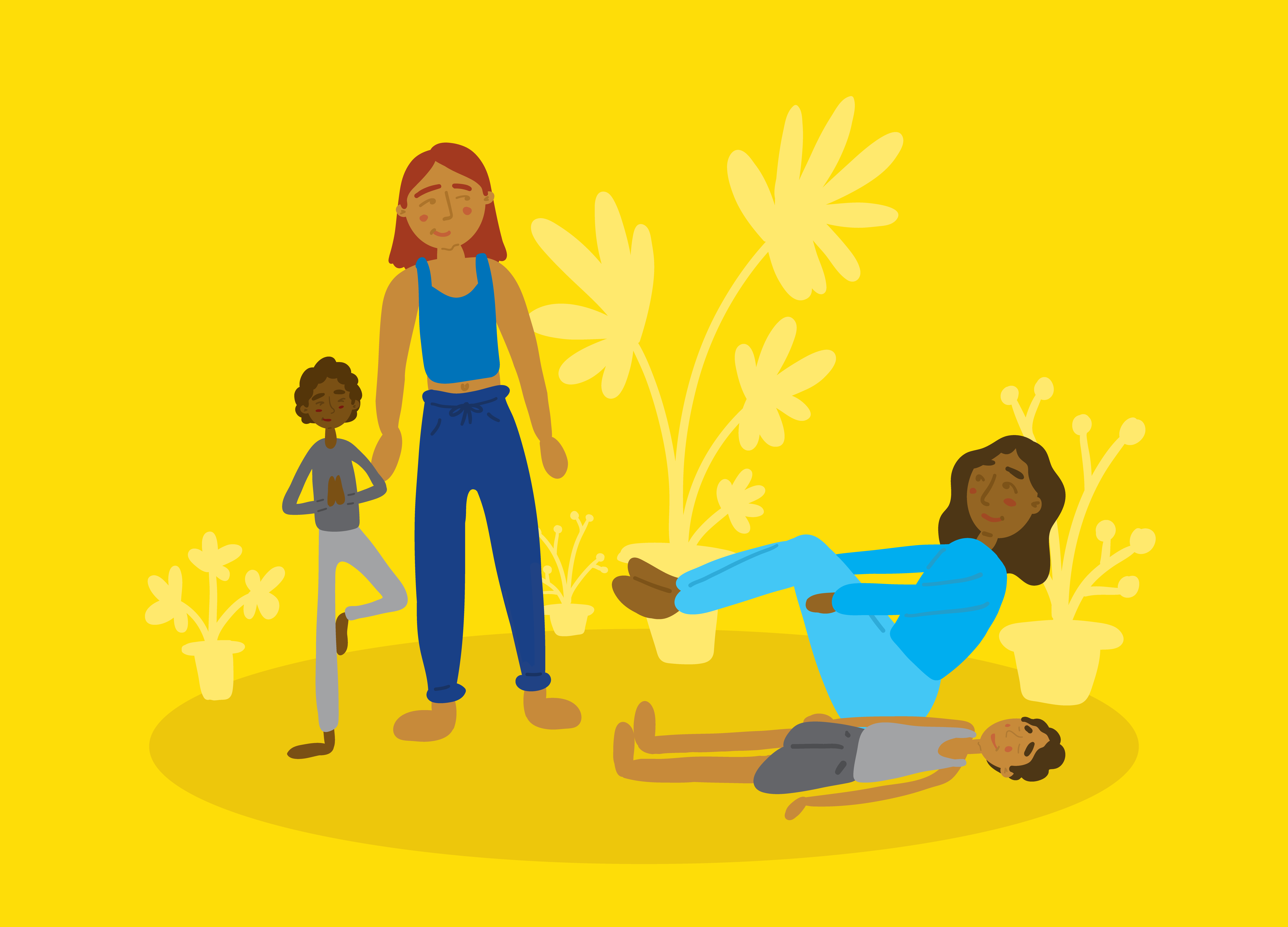 5 Yoga Poses For Kids That You Can Do As A Family
